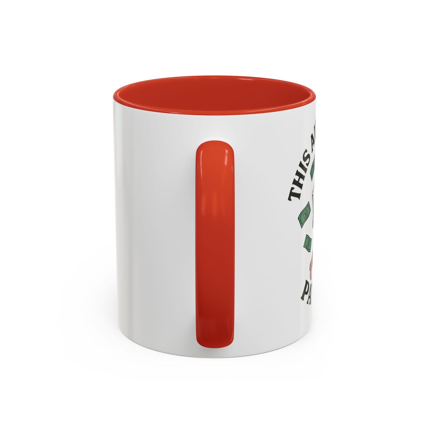Funny Skeleton Payroll Accent Coffee Mug - 11oz & 15oz