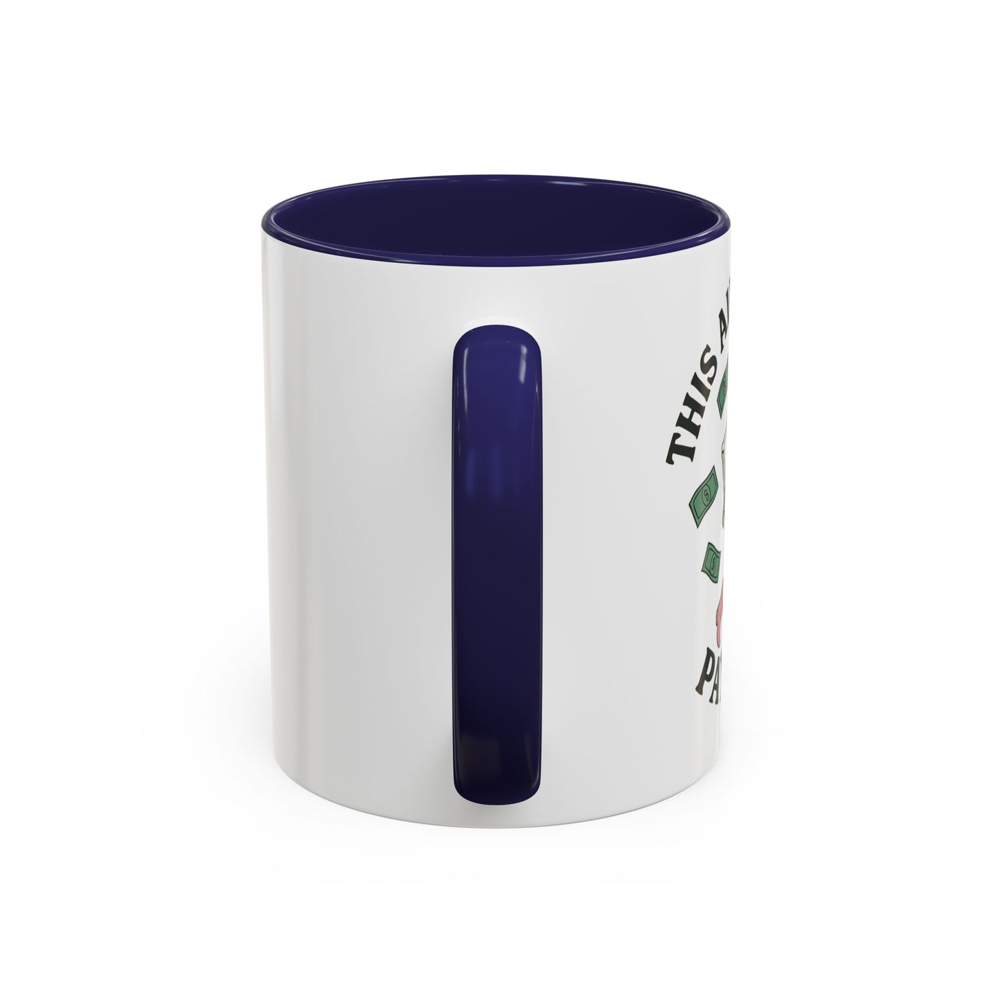Funny Skeleton Payroll Accent Coffee Mug - 11oz & 15oz