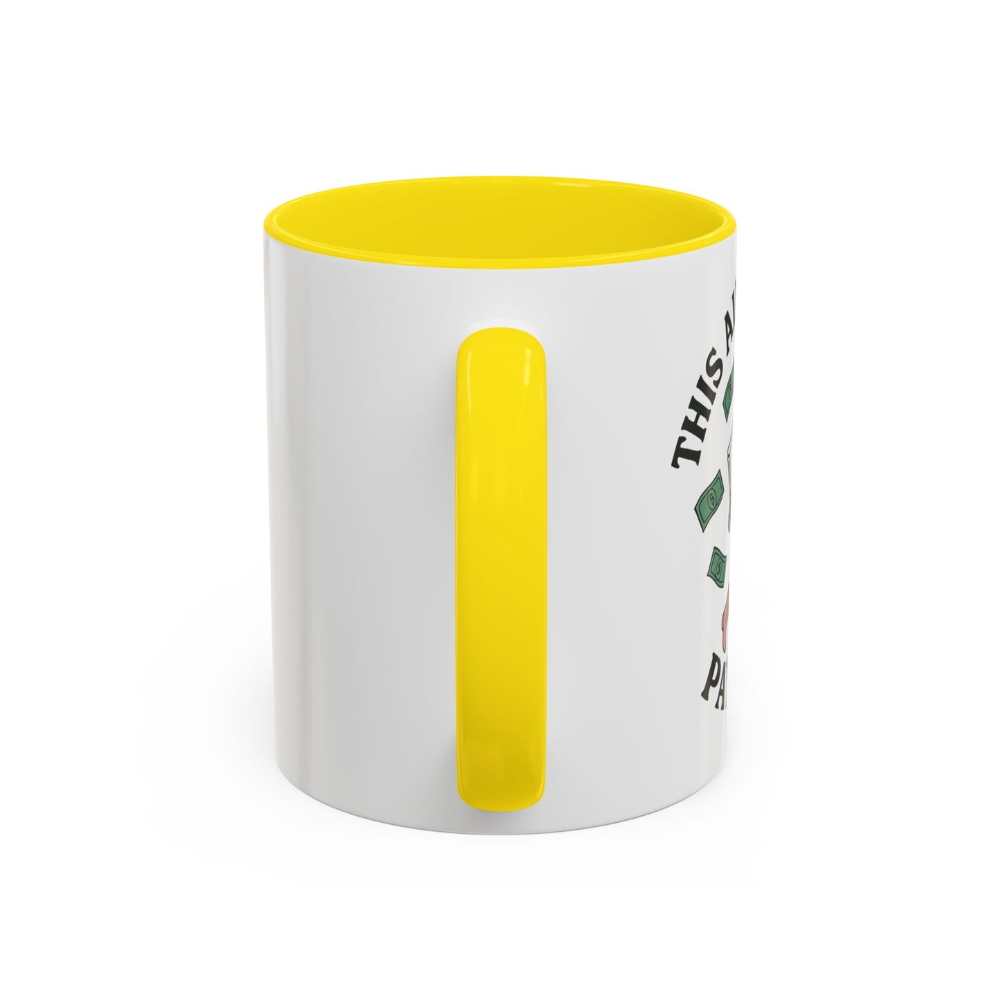 Funny Skeleton Payroll Accent Coffee Mug - 11oz & 15oz