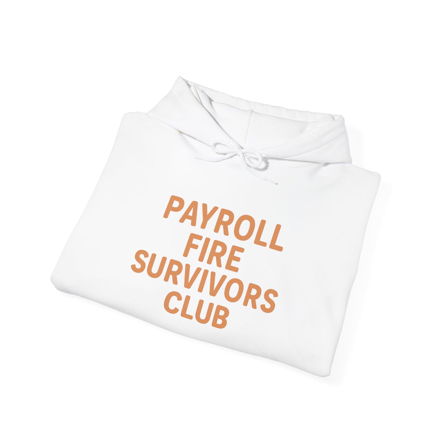 Fire Emoji Payroll Hoodie - Fun Unisex Heavy Blend™ Sweatshirt