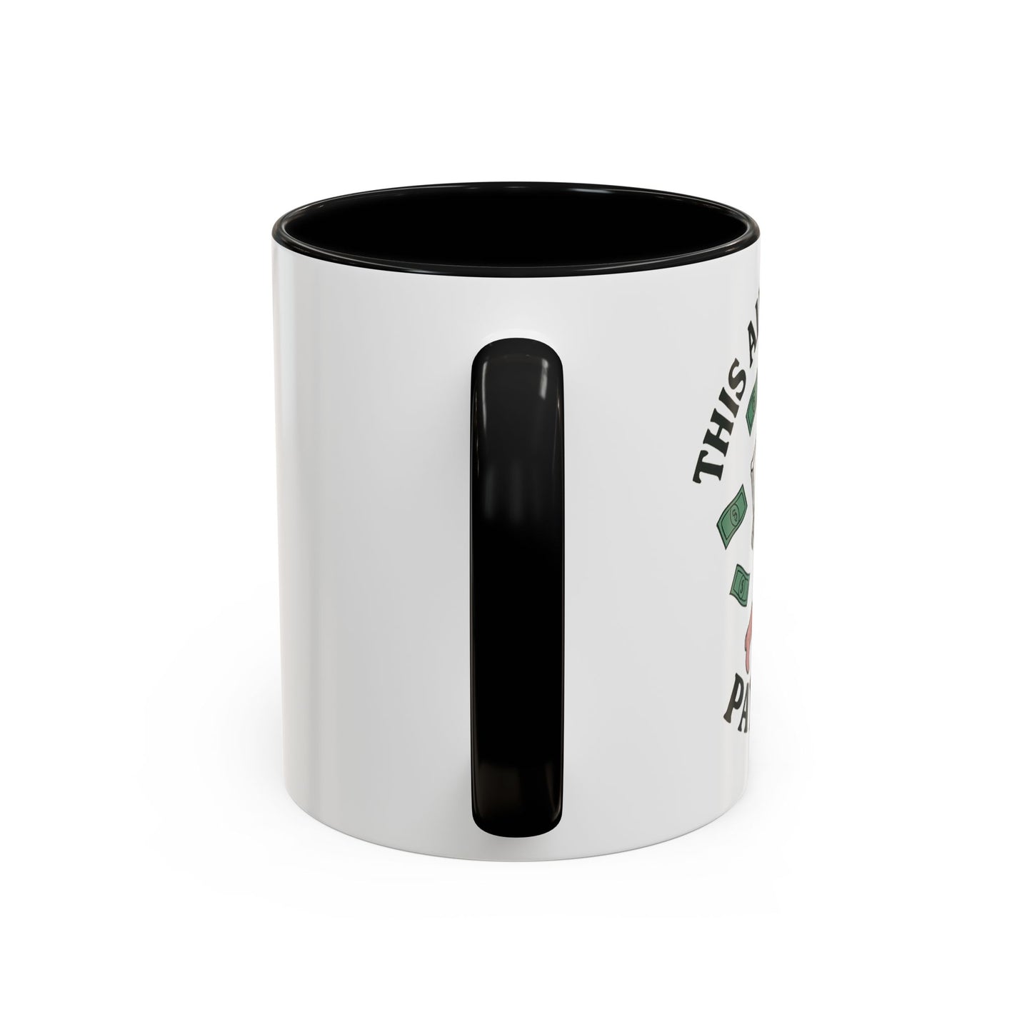 Funny Skeleton Payroll Accent Coffee Mug - 11oz & 15oz