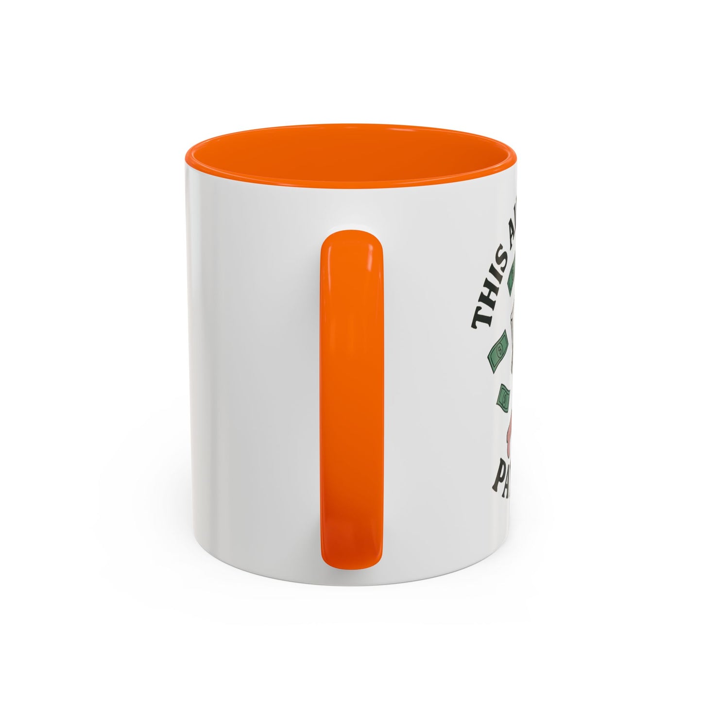 Funny Skeleton Payroll Accent Coffee Mug - 11oz & 15oz