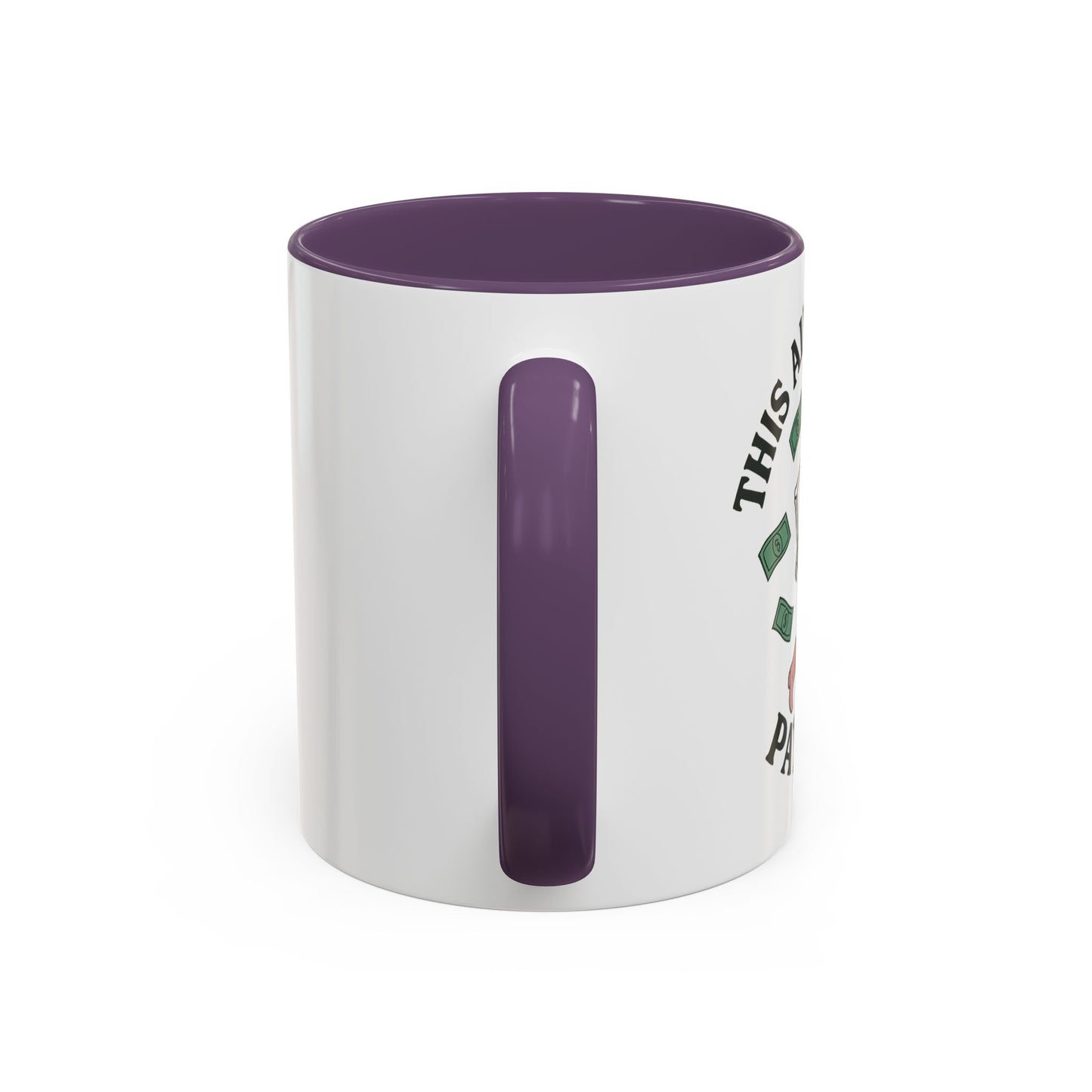 Funny Skeleton Payroll Accent Coffee Mug - 11oz & 15oz