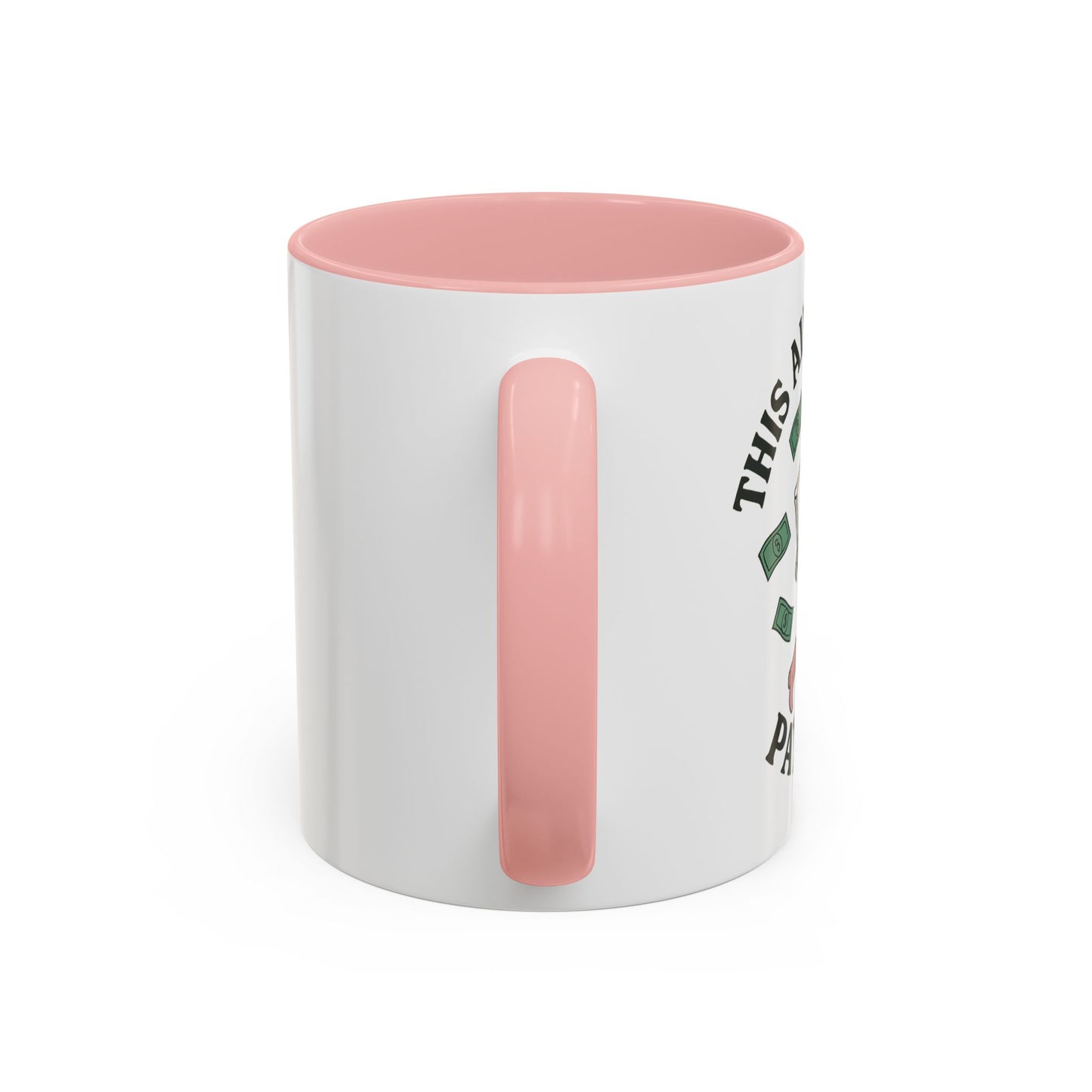Funny Skeleton Payroll Accent Coffee Mug - 11oz & 15oz